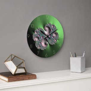 Horloge Ronde Fractal3 Stor Klocka