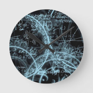 horloge style mathématique rund klocka