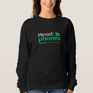 Hörlurar På. Världen Av. T Shirt