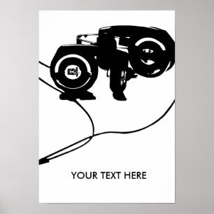 Hörlurar Poster