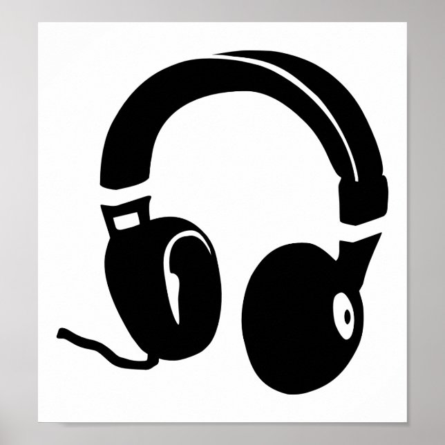 Hörlurar Poster (Framsidan)