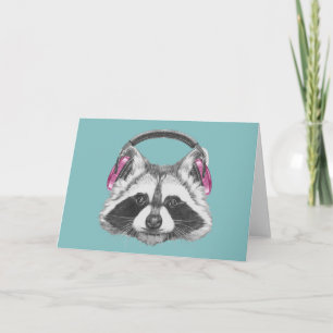 Hörlurar Raccoon Kort