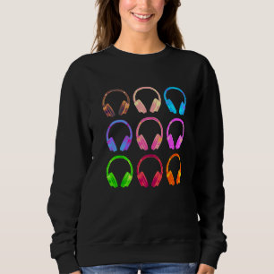 Hörlurar Samlingsdiskjockey & Music T Shirt