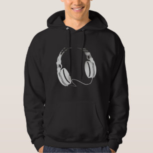 Hörlurar Sweatshirt Med Luva