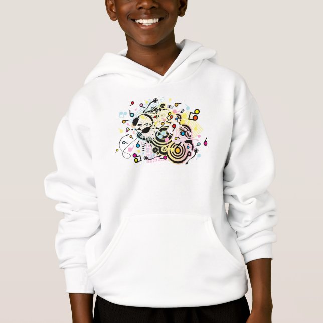 Hörlurar T-shirt (Framsida)