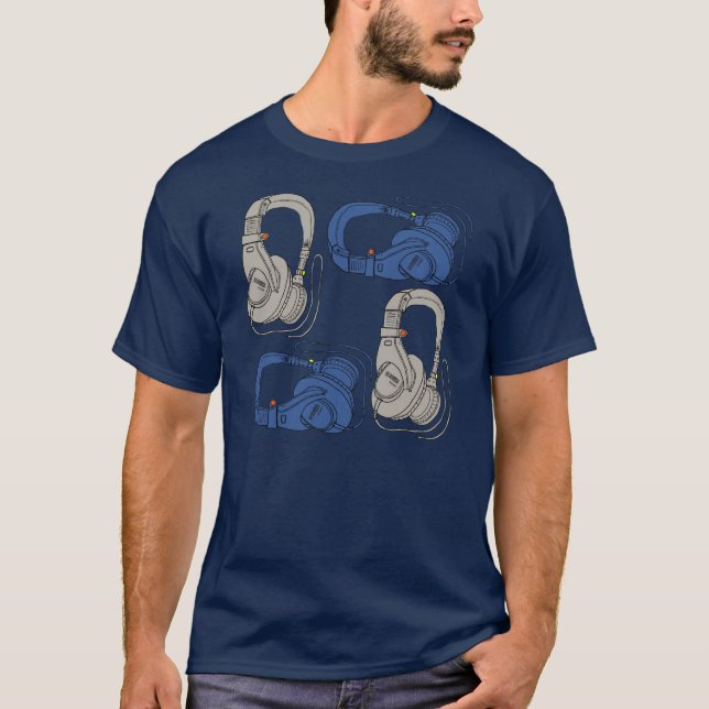 Hörlurar Tee (Framsida)