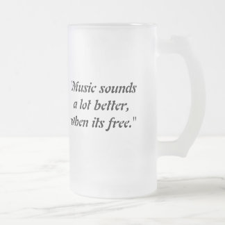 Hörlurarögat lappar bruten linjer för ben… frostat ölglas