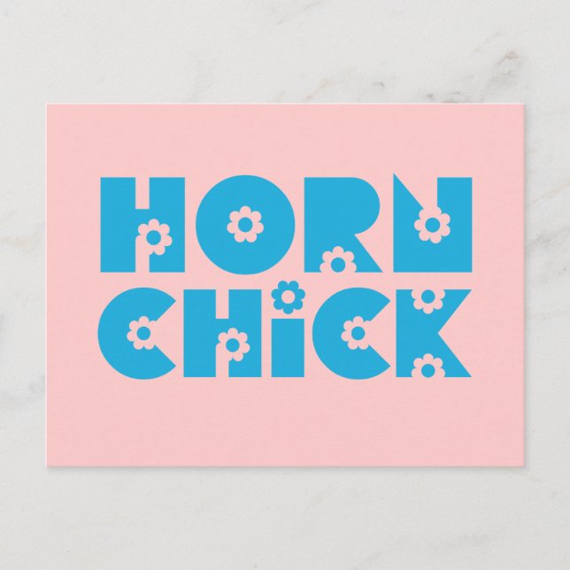 Horn Chick Vykort (Framsida)