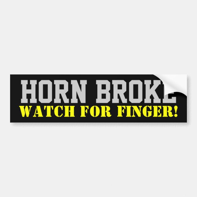 Horn fattig bildekal (Framsidan)