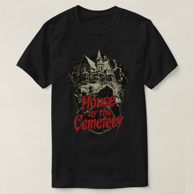 Horn Fläkt Kammaren vid kyrkogården 1981 T Shirt (Design framsida)
