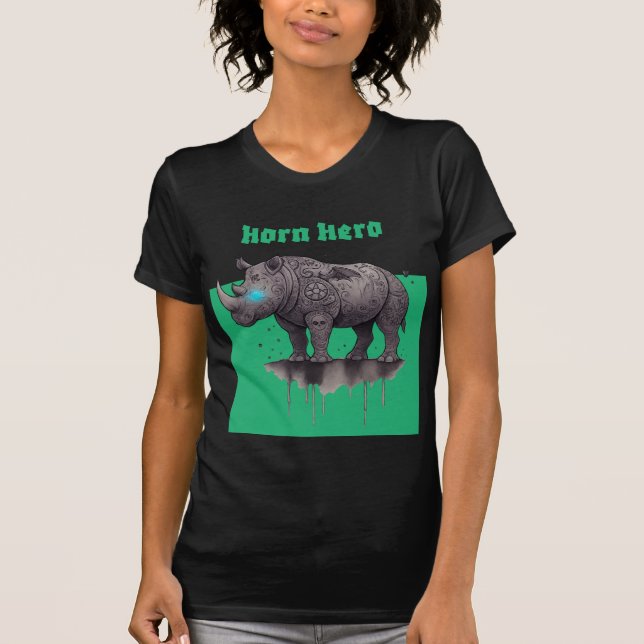 Horn Hjälte T Shirt (Framsida)