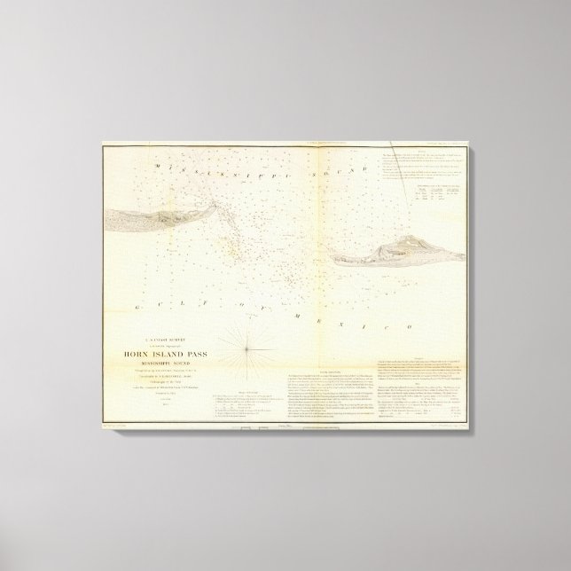 Horn Island Pass Canvastryck (Framsida)