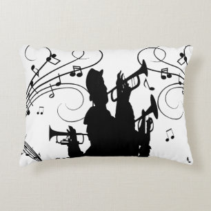 Horn Section Trumpet Jazz Music Prydnadskudde