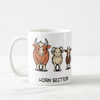 Horn-sektion Kaffemugg