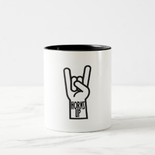 Horn Up Två-Tonad Mugg