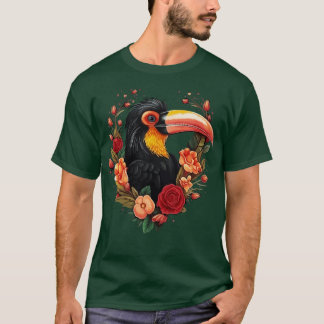 Hornbill Alla hjärtans dag T Shirt