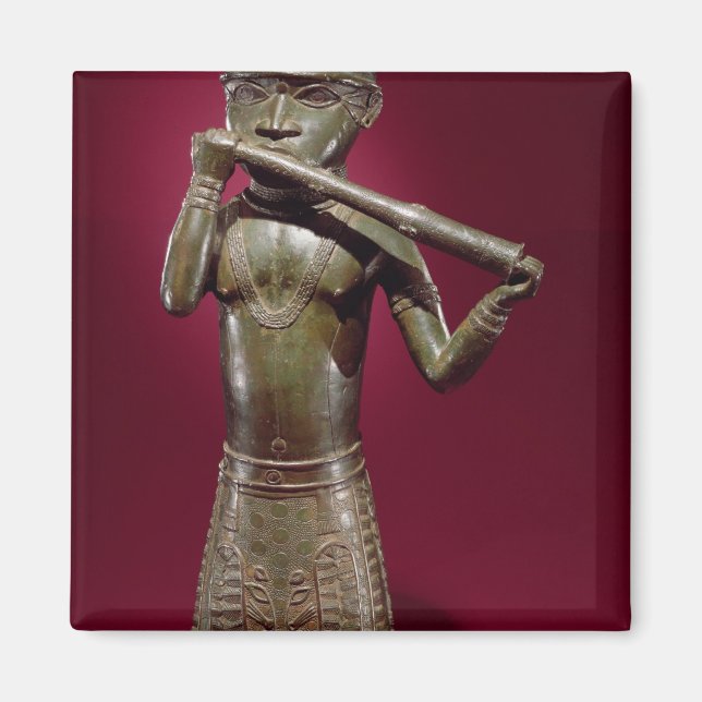 Hornblower, från Benin, Nigeria Magnet (Framsidan)
