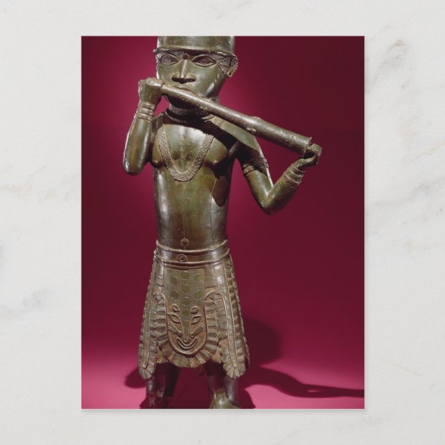 Hornblower, från Benin, Nigeria Vykort (Framsida)