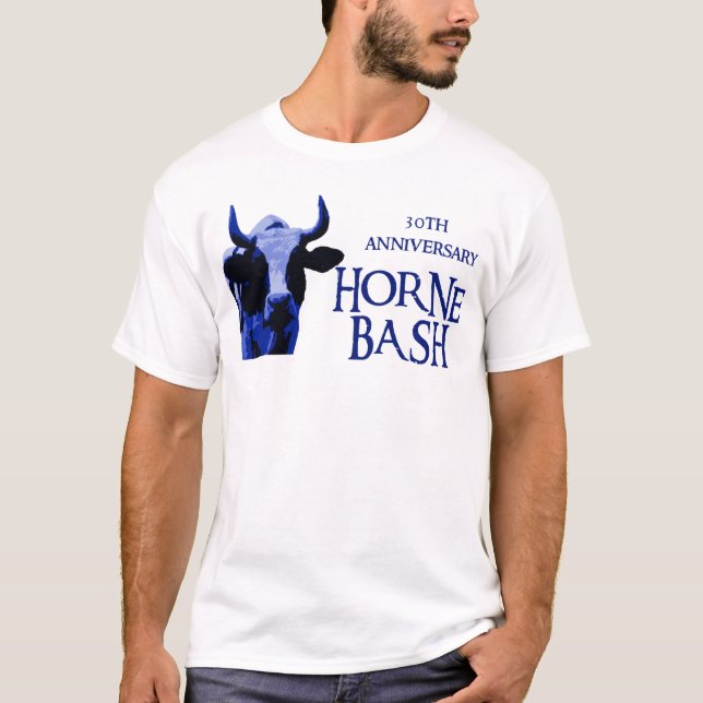 Horne våldsamt slag 6 t shirt (Framsida)