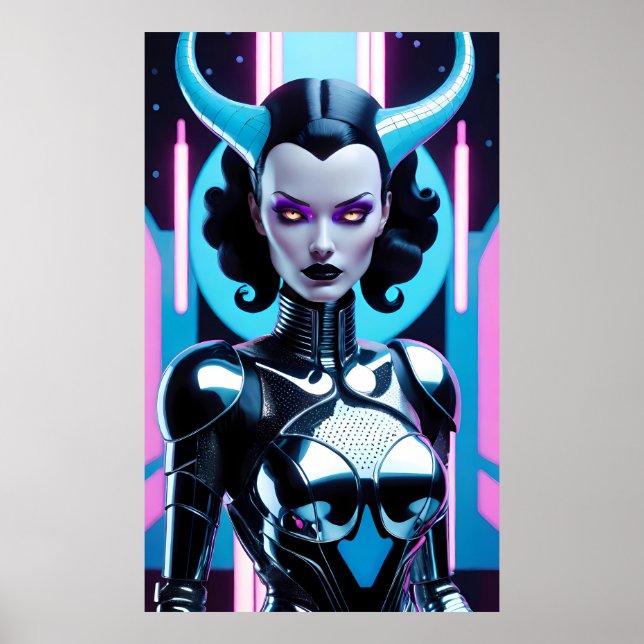 Horned Dilemma of Her Desires Poster (Framsidan)