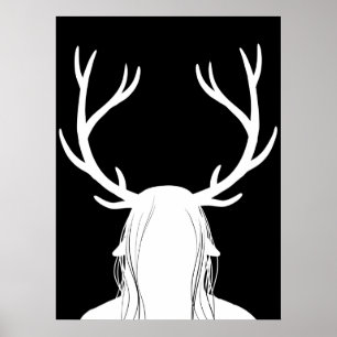 Horned gud poster