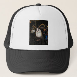 Horned Japansk Djävulen Mask Keps