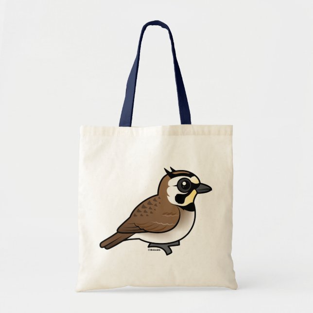 Horned Lark Tygkasse (Framsidan)
