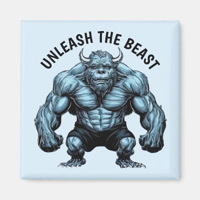 Horned Monster Magnet (Framsidan)