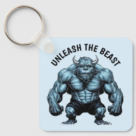 Horned Monster Nyckelring