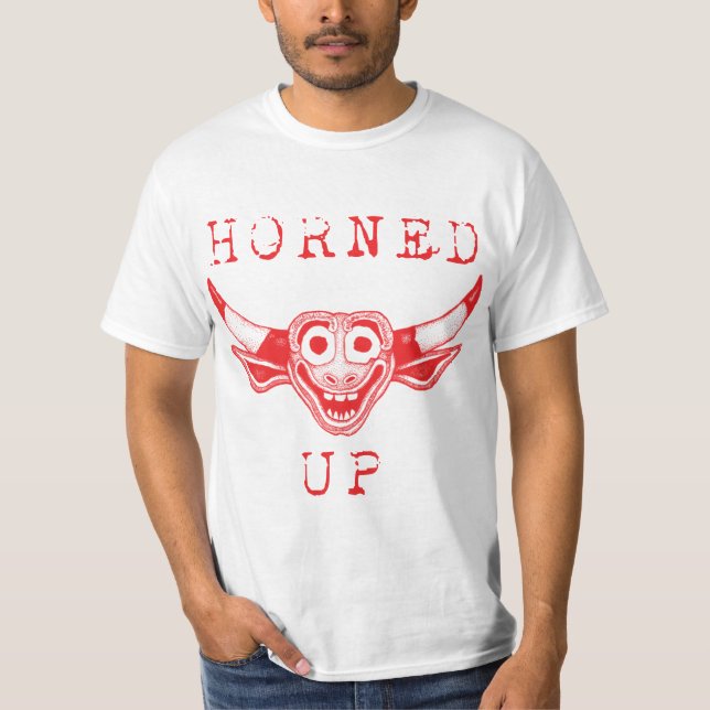Horned övre t-shirt (Framsida)