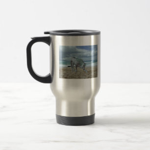 Horned Unicornrostfritt ståltravel mug Resemugg