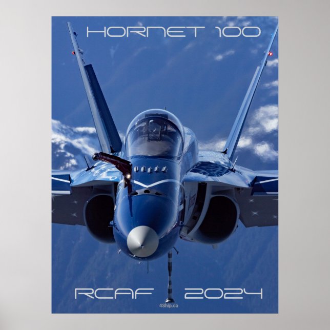 Hornet 100 CF18 Demo 2024 Poster (Framsidan)