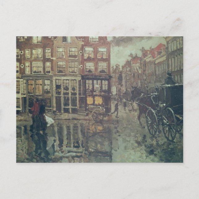 Hörnet av Leidsche Square, Amsterdam Vykort (Framsida)