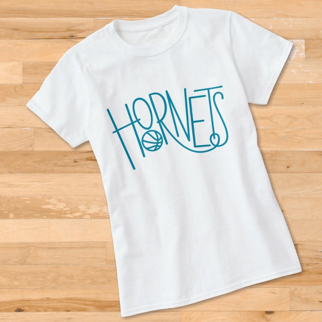 Hornets Basketball Youth Team Rec League Mamma T Shirt (Skapare uppladdad)