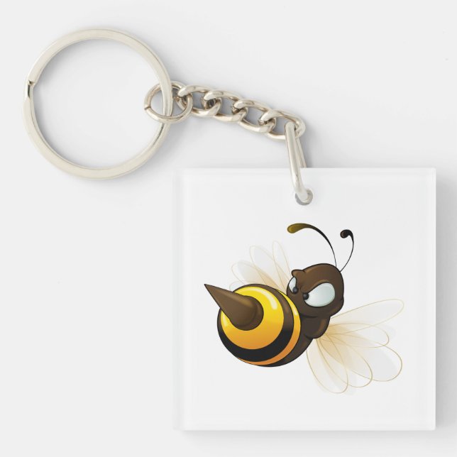 Hornets Mascot Keychain (Framsidan)