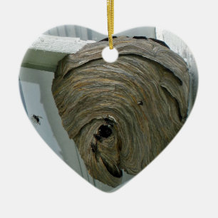 Hornets Nest Julgransprydnad Keramik