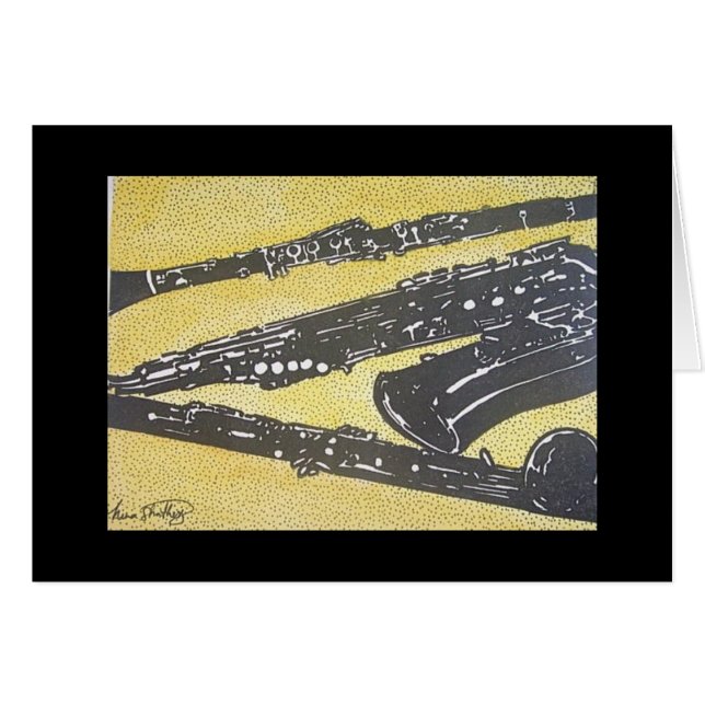 hornformel hälsningskort (Framsidan Horizontal)