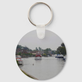 Horning vid floden Bure Nyckelring