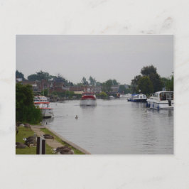 Horning vid floden Bure Vykort