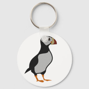 Hornpuffin Nyckelring
