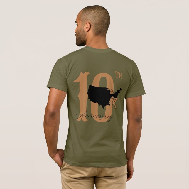 Horns w/stater t shirt (Hel baksida)