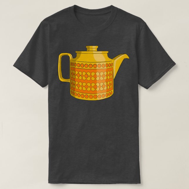 Hornsea Saffron Tekanna T Shirt (Design framsida)