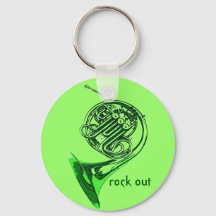 Hornsten ut Keychain Nyckelring