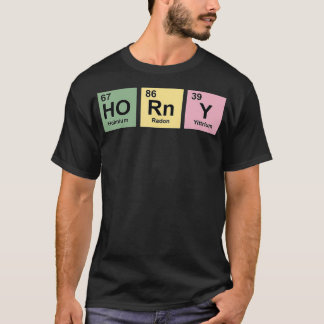 Horny Chemistry for Singles Par Periodic T Shirt