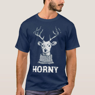Horny Reindeer T Shirt