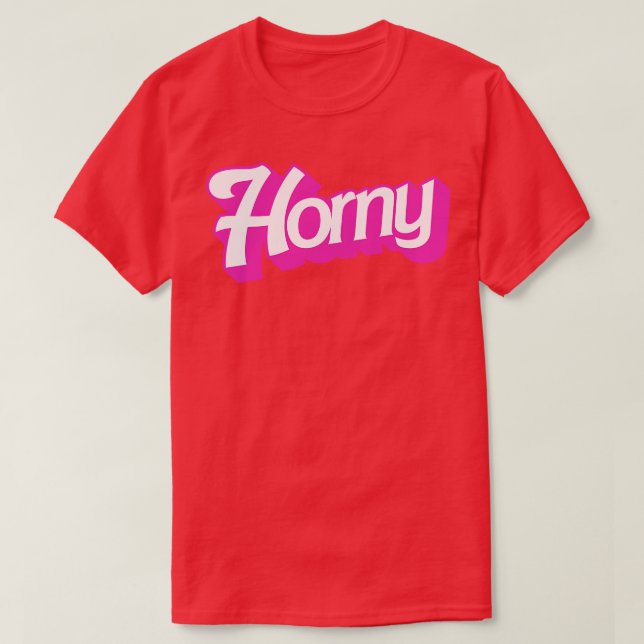 Horny T Shirt (Design framsida)