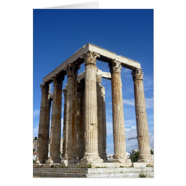 hörnzeustempel hälsningskort (Framsidan)