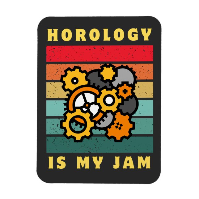 Horologist Horology är min Sylt Magnet (Vertikal)