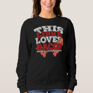 Horoscope Libra Zodiac Sign Kärlek Bacon T Shirt