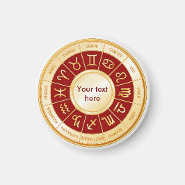 Horoscope Mandala Magnet